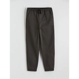 Lc Waikiki Yeni Sezon Erkek Çocuk Polar Astarlı Jogger Pantolon - Antrasit - 8 - 9 Yaş