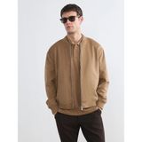 Lc Waikiki Yeni Sezon Erkek Süet Görünümlü Bomber Ceket - 2XL - Deve Tüyü