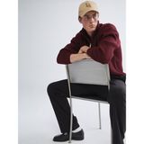 Lc Waikiki Yeni Sezon Fermuarlı Dik Yaka Erkek Triko Kazak - Bordo - 2XL