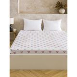 Lc Waikiki Yeni Sezon Fiyonk Baskılı Çift Kişilik Lastikli Çarşaf - 160x200