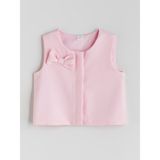 Lc Waikiki Yeni Sezon Fiyonklu Armürlü Kız Çocuk Bluz - Pembe - 4 - 5 Yaş