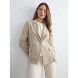 Lc Waikiki Yeni Sezon Gabardin Kadın Blazer Ceket - Bej - 38