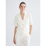 Lc Waikiki Yeni Sezon Gabardin Kadın Ceket - 36 - Ekru