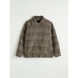 Lc Waikiki Yeni Sezon Gömlek Yaka Ekose Kadın Kaşe Ceket - XL - Siyah