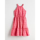 Lc Waikiki Yeni Sezon Halter Yaka Fisto Detaylı Kız Çocuk Elbise - 10 - 11 Yaş - Pembe