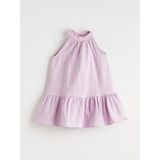 Lc Waikiki Yeni Sezon Halter Yaka Kız Çocuk Elbise - Lila - 1 - 2 Yaş
