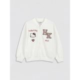 Lc Waikiki Yeni Sezon Hello Kitty Baskılı Kız Çocuk Fermuarlı Sweatshirt - Ten Rengi - 2 - 3 Yaş