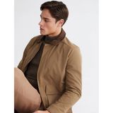 Lc Waikiki Yeni Sezon Kadife Yaka Gabardin Erkek Ceket - 2XL - Açık Kahverengi