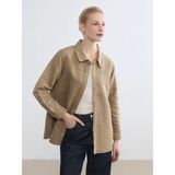 Lc Waikiki Yeni Sezon Kadın Süet Görünümlü Gömlek - 50 - Bej