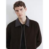 Lc Waikiki Yeni Sezon Kahverengi Regular Fit Gömlek Yaka Kadife Erkek Ceket - XL