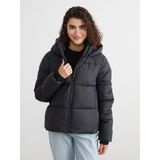 Lc Waikiki Yeni Sezon Kapüşonlu Kadın Şişme Mont - Siyah - XS