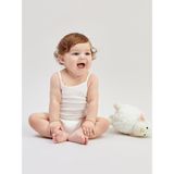 Lc Waikiki Yeni Sezon Kare Yaka Basic Kız Bebek Çıtçıtlı Bodysuit - Ekru - 6 - 9 Ay