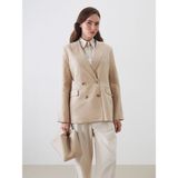 Lc Waikiki Yeni Sezon Keten Kadin Blazer Ceket - S5P707Z8 - Bej - 44
