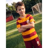 Lc Waikiki Yeni Sezon Kırmızı Bisiklet Yaka Çizgili Galatasaray Erkek Bebek Tişört - 5 - 6 Yaş