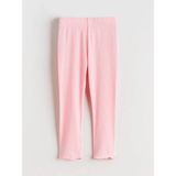 Lc Waikiki Yeni Sezon Kız Çocuk Fırfırlı Tayt - Pembe - 1 - 2 Yaş