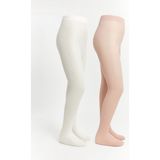 Lc Waikiki Yeni Sezon Kiz Cocuk Ince Kulotlu Corap 2'li - S50748Z4 - Pembe - 7 - 8 Yaş
