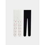 Lc Waikiki Yeni Sezon Kiz Cocuk Kulotlu Corap 2'li - S5OI21Z4 - Ekru - 5 - 6 Yaş