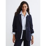 Lc Waikiki Yeni Sezon Krep Kadın Blazer Ceket - Lacivert