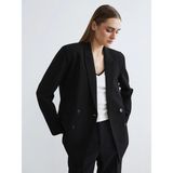 Lc Waikiki Yeni Sezon Kruvaze Yaka Kadın Blazer Ceket - 46 - Siyah