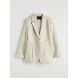 Lc Waikiki Yeni Sezon Kuşaklı Yaka Kadın Blazer Ceket - 42 - Bej