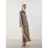 Lc Waikiki Yeni Sezon Loose Fit A Kesim Saten Etek - Kahverengi - 40