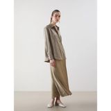 Lc Waikiki Yeni Sezon Loose Fit A Kesim Saten Etek - Kahverengi - 42