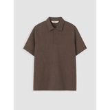 Lc Waikiki Yeni Sezon Loose Fit Erkek Gömlek - 2XL - Koyu Kahverengi