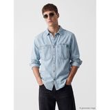 Lc Waikiki Yeni Sezon Loose Fit Erkek Jean Gömlek - XL