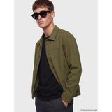 Lc Waikiki Yeni Sezon Loose Fit Gömlek Yaka Erkek Ceket - Zeytin Yeşili - 2XL