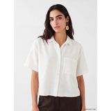 Lc Waikiki Yeni Sezon Loose Fit Kadın Gömlek - 3XL - Ekru