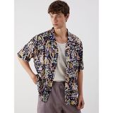 Lc Waikiki Yeni Sezon Loose Fit Kısa Kollu Erkek Gömlek - Karışık