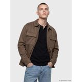 Lc Waikiki Yeni Sezon Loose Fit Süet Görünümlü Gömlek Yaka Erkek Ceket - Vizon