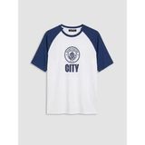 Lc Waikiki Yeni Sezon Manchester City Baskılı Erkek Spor Tişört - Buxe Beyazı