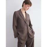 Lc Waikiki Yeni Sezon Modal Karışımlı Kadın Blazer Ceket - 40 - Kahverengi