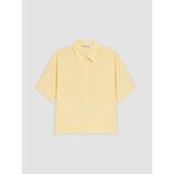 Lc Waikiki Yeni Sezon Modal Karışımlı Kadın Gömlek - 3XL - Sarı