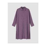 LC Waikiki yeni sezon Mor Oversize Modal Karışımlı Kadın Gömlek Tunik