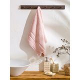 Lc Waikiki Yeni Sezon Nakışlı Pamuklu Yüz Havlusu 50X80 cm - Pembe