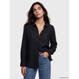 Lc Waikiki Yeni Sezon Oversize Kadın %100 Keten Gömlek - XS