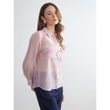 Lc Waikiki Yeni Sezon Oversize Kadın Gömlek - 38 - Pembe