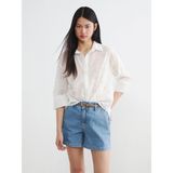 Lc Waikiki Yeni Sezon Oversize Kadın Gömlek - 3XL - Ekru