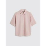 Lc Waikiki Yeni Sezon Oversize Krep Kadın Gömlek - 3XL - Pembe