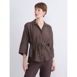 Lc Waikiki Yeni Sezon Oversize Modal Karışımlı Kadın Gömlek - 44 - Kahverengi