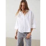 Lc Waikiki Yeni Sezon Oversize Poplin Kadın Gömlek - M - L - Beyaz