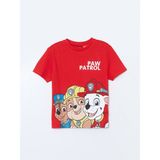 Lc Waikiki Yeni Sezon Paw Patrol Baskılı Penye Erkek Bebek Tişört - Kırmızı - 3 - 4 Yaş