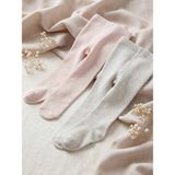 Lc Waikiki Yeni Sezon Pembe Kız Bebek Külotlu Çorap 2'li - 5 - 6 Yaş