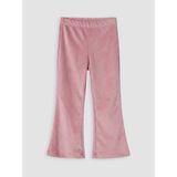 Lc Waikiki Yeni Sezon Pembe Kız Çocuk Ispanyol Paça Kadife Tayt Pantolon - 5 - 6 Yaş