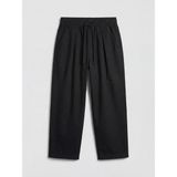Lc Waikiki Yeni Sezon Pileli Gabardin Erkek Çocuk Pantolon - Siyah - 12 - 13 Yaş