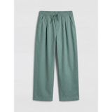 Lc Waikiki Yeni Sezon Pileli Gabardin Erkek Çocuk Pantolon - Yeşil - 8 - 9 Yaş