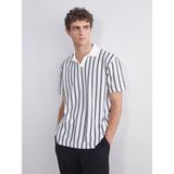 Lc Waikiki Yeni Sezon Polo Yaka Çizgili Erkek Tişört - Lacivert - XL