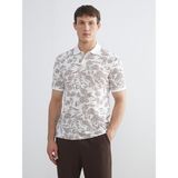 Lc Waikiki Yeni Sezon Polo Yaka Desenli Pike Erkek Tişört - Bej - XL